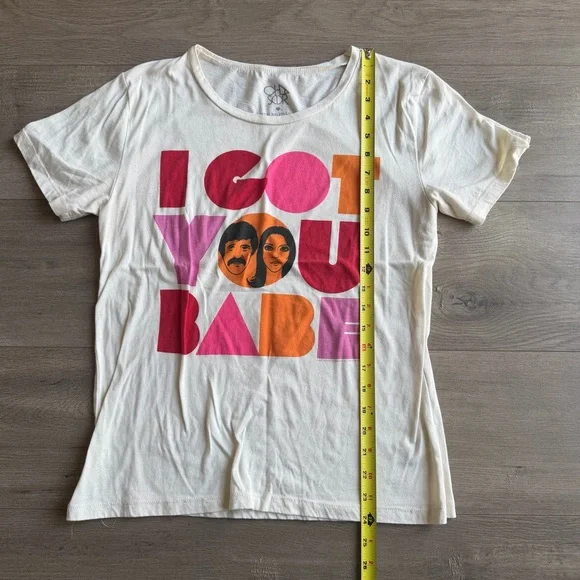 Anthropologie I Got You Babe graphic t-shirt - size medium - Picture 2 of 8